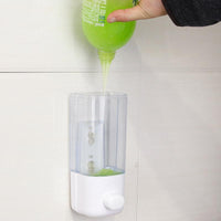 Wall-Mounted Manual Liquid Soap Dispenser – Large Capacity