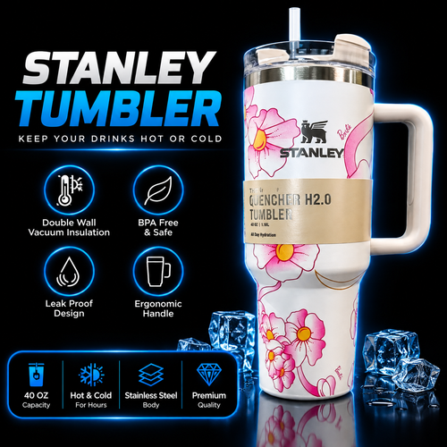 Barbie Stanlay Tumbler Vacuum Insulated