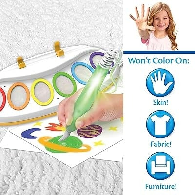 Mess Free Wonder Light Magic Brush for kids