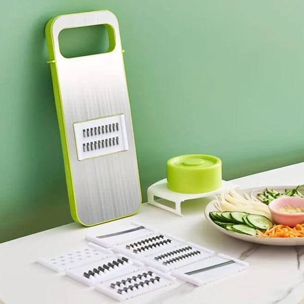 Manual Food Grater, 5 In 1 Multi Function Vegetable Slicer