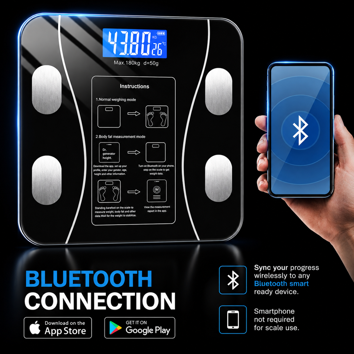 Bluetooth Smart Body Scale