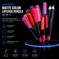 Huda Beauty Lipstick Pencil Set colours