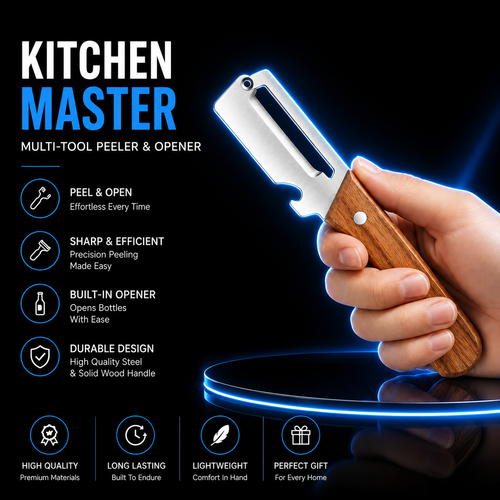 Multi-Functional Kitchen Master Multi-Tool Showcase