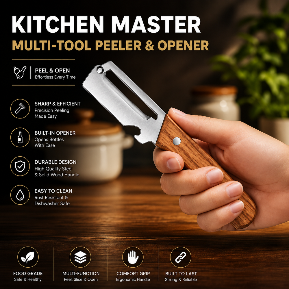 Multi-Functional Kitchen Master Multi-Tool Showcase