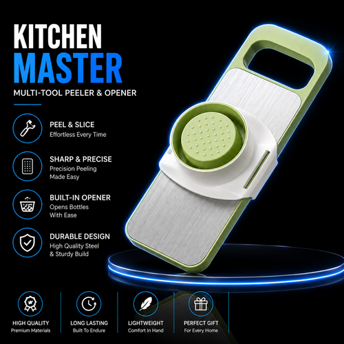 Manual Food Grater, 5 In 1 Multi Function Vegetable Slicer