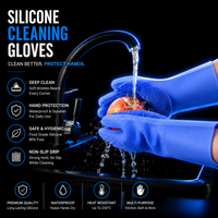 Silicon Washing Gloves High Quality Big Size