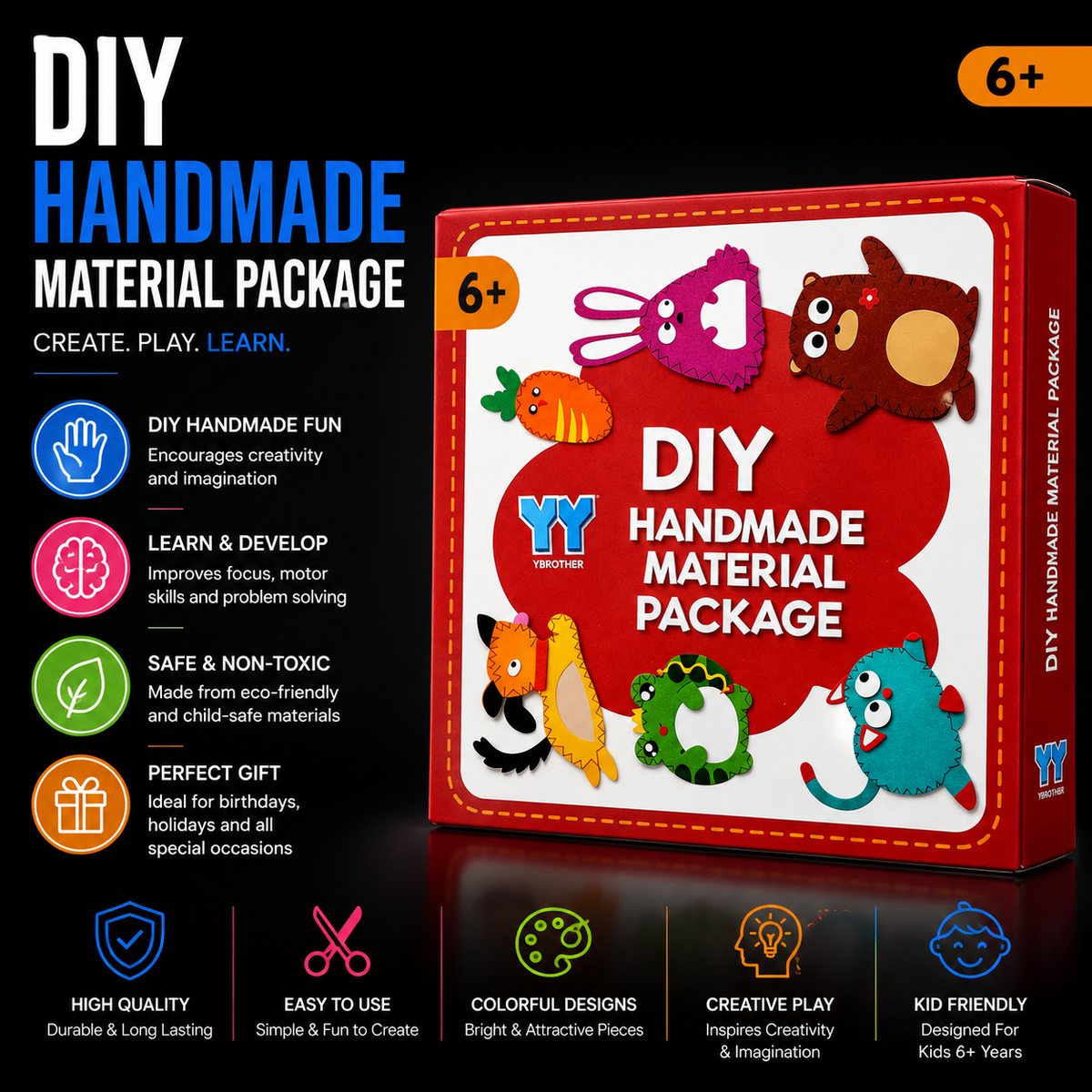 DIY Handmade Material Package is an engaging