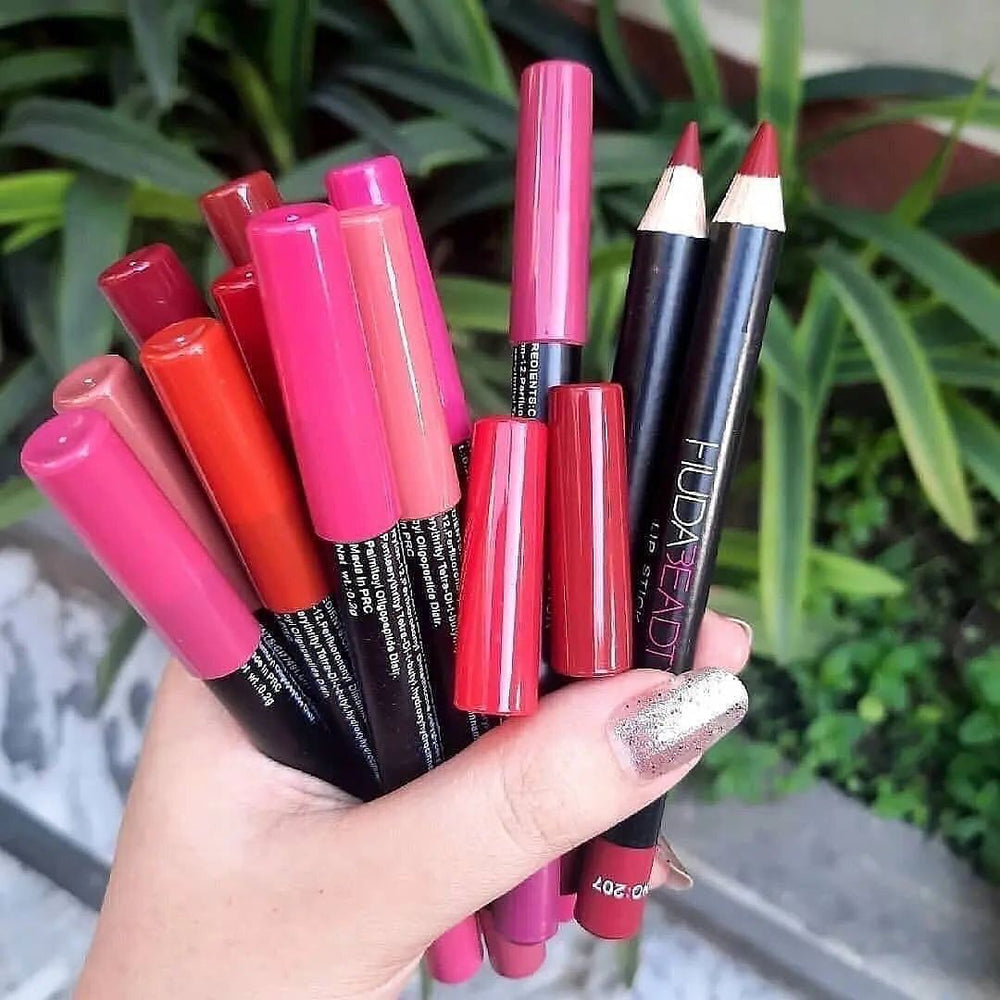 Huda Beauty Lipstick Pencil Set colours