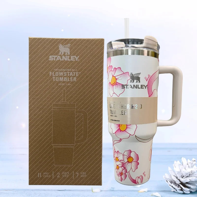 Barbie Stanlay Tumbler Vacuum Insulated