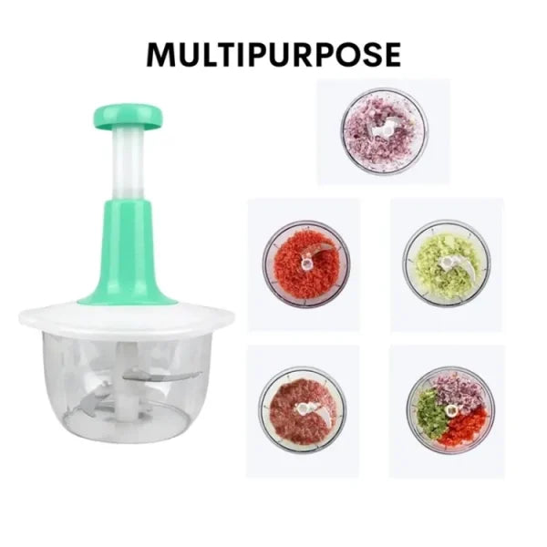 2L Manual Hand Push Choper